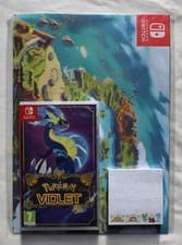 Image of Pokemon Violet + Poster + Sticky Notes Nintendo Switch NEW & SEALED FAST POSTAGE