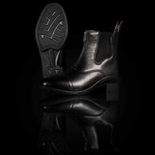 Image of Dublin Altitude Zip Paddock Jodhpur Boots, Black, Brown, UK Size 3 - 9