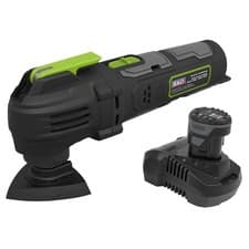 Image of Sealey CP108VMT Cordless Multi-Tool Kit 10.8V With 2Ah Battery & Charger