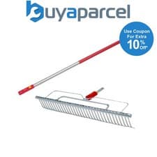 Image of Wolf Garten Multi Change Longspan Wide Rake UHM 58cm & ZMI15 142cm 1.42m Handle