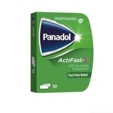 Image of Panadol ActiFast Fast Pain Relief - 10 Tablets