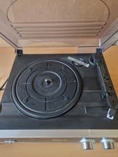 Image of Groov-e Retro Series GVTT01BK Vinyl Record Player Black NEW UNUSED CHECKED WORKS