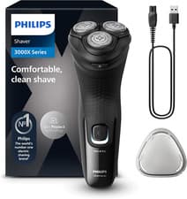 Image of Philips Electric Shaver Series 3000X - Wet & Dry Electric Shaver for Men in Deep