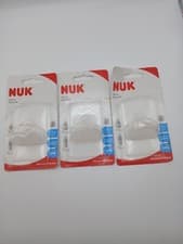 Image of 3X NUK First Choice Learner Cup Replacement Spouts Silicone BPA Free. M51