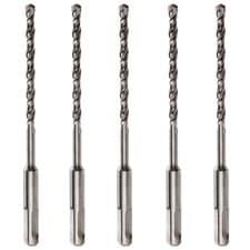 Image of SDS Plus Masonry Drill Bits 5.5mm x 160mm Pack of 5 Tungsten Carbide Concrete