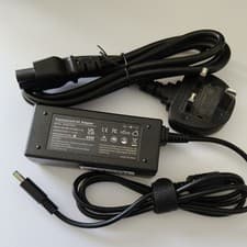 Image of Replacement AC ADAPTER l 45w 19.5V 2.31A 4.5x3.0mm Black Tip Supply Charger UK