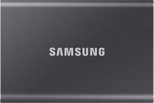 Image of Samsung T7 Portable USB 3.2 Gen.2 External SSD 1TB Titanium Grey MU-PC1T0T/WW