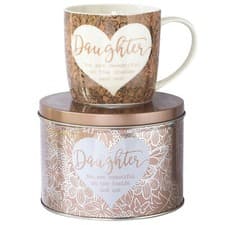 Image of Said with Sentiment Mug and Tin - Daughter