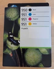 Image of HP 950/951 Genuine Ink Cartridge 4-Pack Black Cyan Magenta & Yellow 6ZC65AE