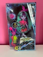 Image of Monster High Electrified Monstrous Hair Ghouls Twyla Doll NRFB NIB