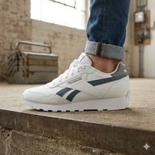 Image of Reebok Classic Style Trainers All Sizes White BNIB Classics Retro Rewind RRRWNG