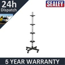 Image of Sealey Wheel Storage Trolley 100kg Capacity STR004