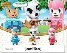 Image of Animal Crossing Cyrus K.K. Reese Action Figure Pack - Nintendo Amiibo