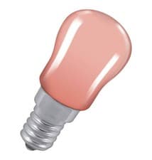 Image of Crompton Pygmy 15w PinkColoured Lamp SES E14 Sign Light Bulb - Pack of 2
