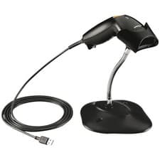 Image of Motorola Ls1203-7Azu0100Sr Barcode Scanner Corded 1D Laser Anthracite USB