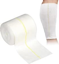 Image of Tubular 2 Way Stretch Bandages 10cm x5m Washable Elastic Sport Bandage Dressing