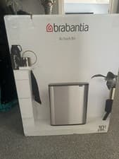 Image of Brabantia Bo Touch Bin - 2 x 30L Inner Buckets (Matt Black) Large Kitchen Bin