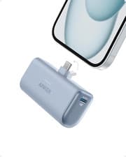 Image of Anker Nano Power Bank, Mini Portable Charger with Built-In Foldable USB-C Connec