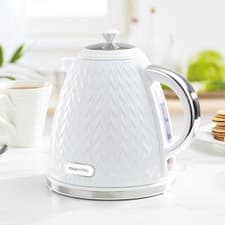 Image of Daewoo Argyle 1.7L Electric Jug Kettle 3KW Fast Boil 360° Cordless White