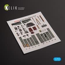 Image of 3D Decals (for Bristol Beauhfighter TF.X Airfix model kit) 1:72 KeliK K72150