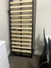 Image of King Ottoman Storage Bed Frame (New)