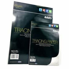 Image of A4 A3 Tracing Paper Trace Draw Designer Architect Artist Pad Drafting Copy Craft