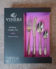 Image of NEW Viners Tabac 16 Piece Cutlery Set