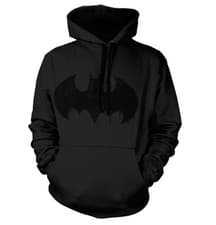 Image of Officially Licensed Batman - Batman Inked Logo Hoodie S-XXL Sizes