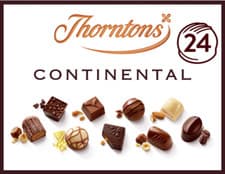 Image of Thorntons Classic Collection Milk, Dark & White Chocolate Gift Box 262g 