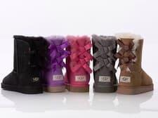 Image of UGG K Bailey Bow KIDS Boots Lambskin Boots 22,5 - 38 Girls Children's