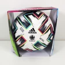 Image of Adidas UNIFORIA Match Soccer / Football Ball UEFA EURO 2020 Size 5 - NEW IN BOX