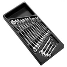 Image of Expert by Facom 16 Piece Combination Wrench Set Metric 6 - 24mm Module E194937