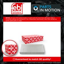Image of Pollen / Cabin Filter 27952 Febi 1613733180 6447YK 6479A6 1497497080 6447YJ New