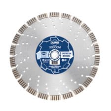 Image of Duro Construction Diamond Blade Hard Materials Fast Cutting Long Life Self Cool