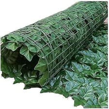 Image of 3M Artificial Garden Fence Hedge Leaf Ivy Privacy Wall Balcony Screening Trellis