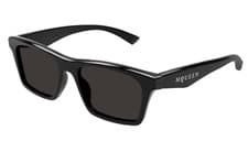 Image of Alexander McQueen AM0472S 001 Black Sunglasses Unisex New Authentic