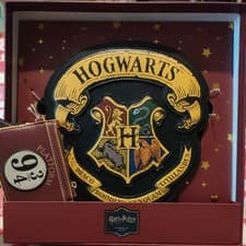 Image of Harry Potter Hogwarts Crest Crossbody Shoulder Bag + Money Purse Brand New Boxed