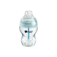 Image of Tommee Tippee Baby Bottle 260ml Anti Colic Advanced Breast Like Wide Neck