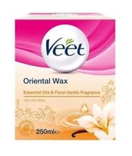 Image of Veet Oriental Wax Strips Essential Oils and Floral Vanilla 250ml