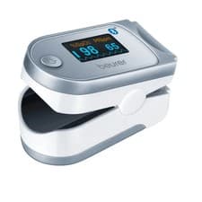 Image of Beurer PO 60 Bluetooth® Pulse Oximeter Blood Oxygen Saturation 5-YEAR GUARANTEE