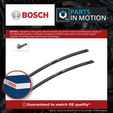 Image of 2x Wiper Blades (Pair) Flat / Aero A939S 3397009087 Bosch Aerotwin Set 600/600mm