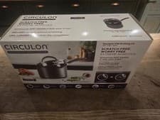 Image of Circulon Extreme Non Stick Saucepan With Straining Lid 16cm RRP £74.99