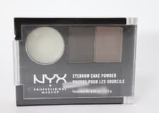 Image of NYX EYEBROW CAKE POWDER PALETTE 2.65g - 01 BLACK / GRAY