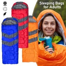 Image of 4 Season Sleeping Bag Waterproof Outdoor Camping Hiking Envelope Single Zip Bags