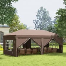Image of 3 x 6m Garden Heavy Duty Gazebo Marquee Party Tent Canopy