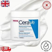 Image of The CeraVe Moisturising Cream for Dry to Very Dry Skin, 454g