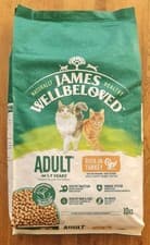 Image of James Wellbeloved Adult Turkey Cat Food 10kg - RRP £86