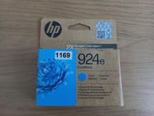 Image of Genuine HP 924e EvoMore Cyan Original Ink Cartridge - 4K0U7NE