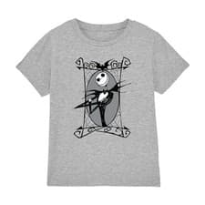 Image of The Nightmare Before Christmas Jack Skellington Frame Kids T-Shirt