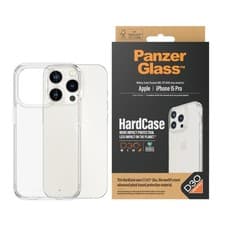 Image of PanzerGlass iPhone 15 Pro HardCase Transparent D3O Shockproof Anti-yellowing